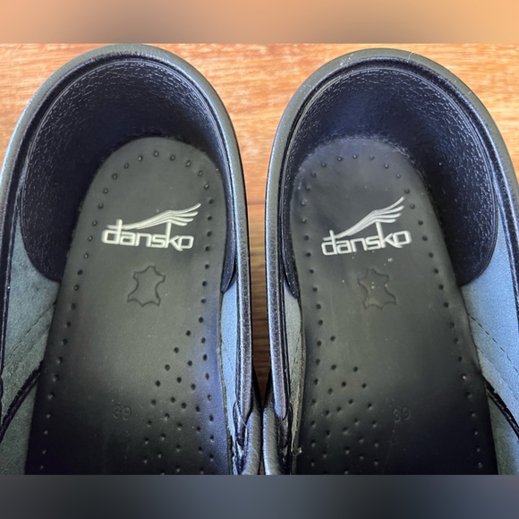 Dansko Women's Professional Mules Clogs  Leaves Botanical Purple EU 39 US 8.5-9 - Picture 14 of 17